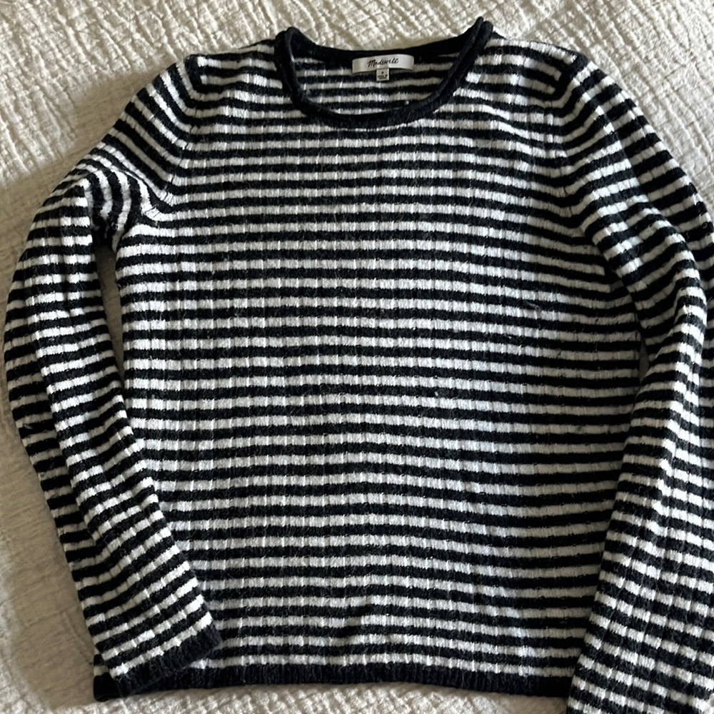 Madewell merino wool and polyamide sweater